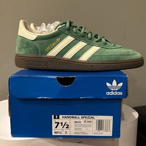 ❗️adidas Originals Handball Spezial Green Cream Sneakers ❗️
